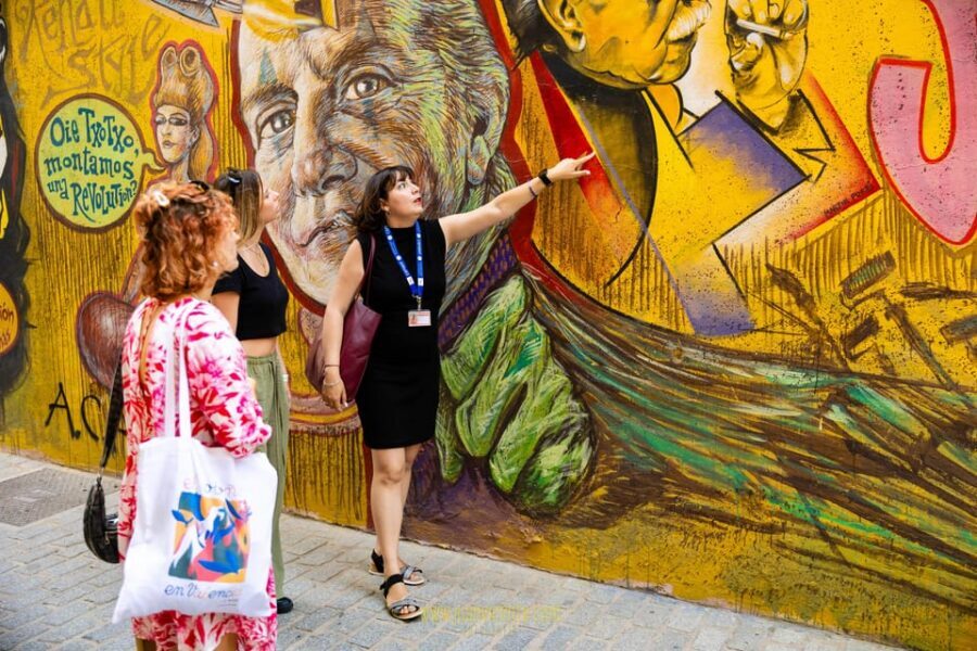 Best Street Art in Valencia Walking Tour - Barrio del Carmen: the best streets for story-driven street art
