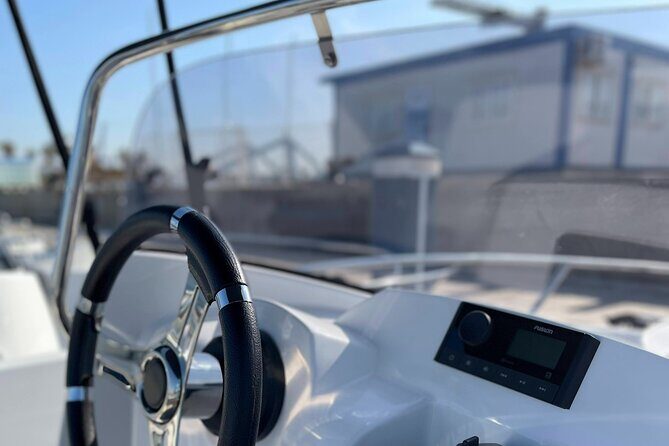 Boat Rental Without License in La Marina de Valencia - The Boat Experience: Bluetooth Music, Sun Protection, and Real Comfort