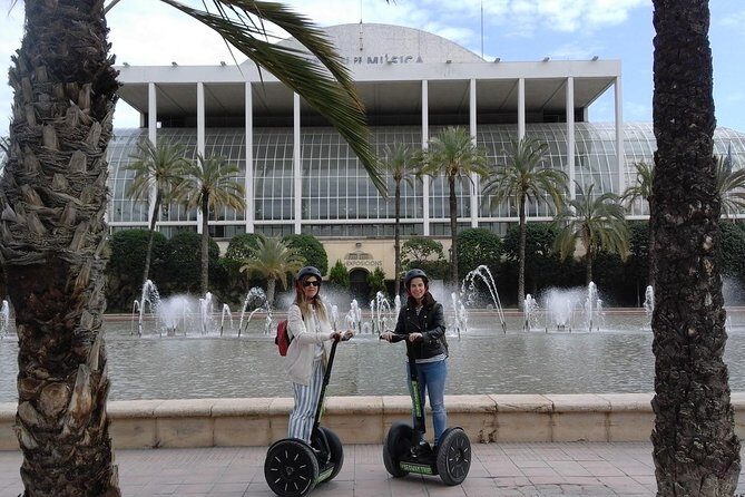 Complet Segway Tour Medieval + Gardens - Old river-bed paths and the Music Palace pause