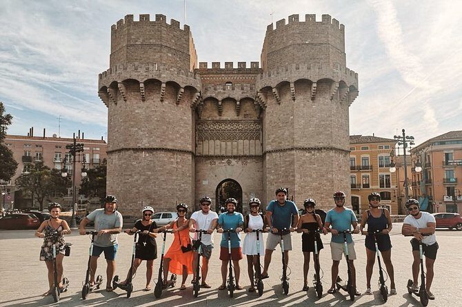 E-Scooter Grand Valencia Private Tour - How the 3-hour e-scooter rhythm works in Valencia