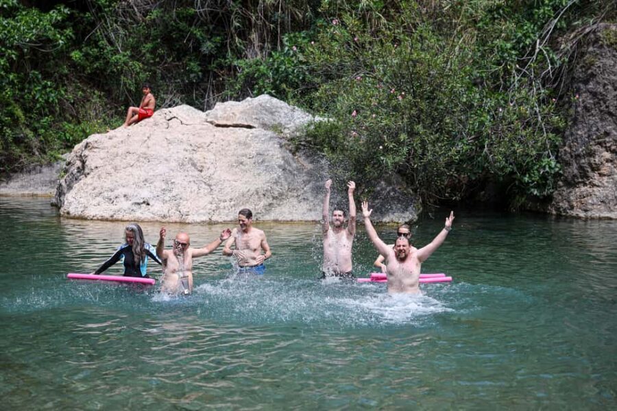 Montanejos Thermal Springs and Waterfall, food included - What to Pack for Montanejos: Shoes, Towel, and Heat-Proof Reality