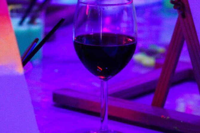 Paint a neon fluorescent picture while drinking unlimited wine - Who Should Book This Valencia Neon Workshop