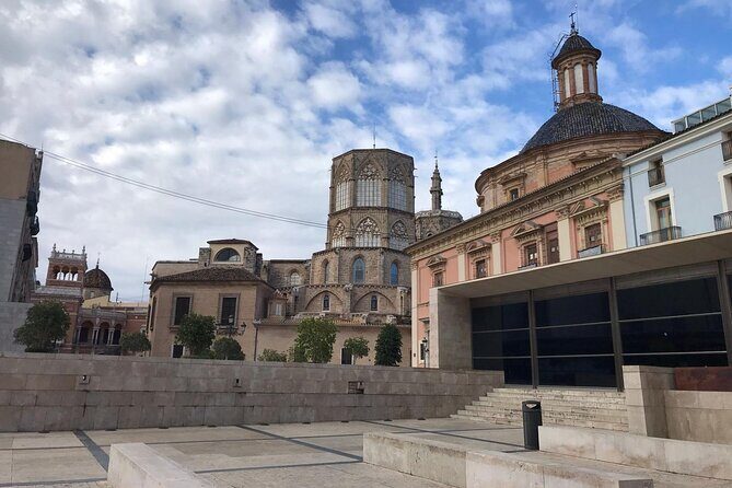 Private Segway Tour of Valencia's Old Town - Basilica stop: the blue oval dome and the Patron Saint