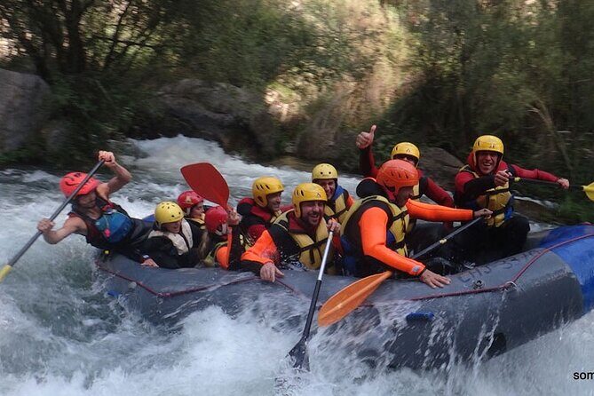 Rafting white water in Montanejos 1h Valencia - Chillapajaros Canyon and the Controlled Class III Ride
