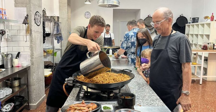 Real Paella Cooking Class – Market Visit & Sangría Workshop - Ruzafa Market shopping sets the tone for real paella