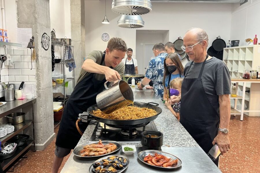 Real Paella Cooking Class – Market Visit & Sangría Workshop - Meat paella or seafood paella: you cook one, not both
