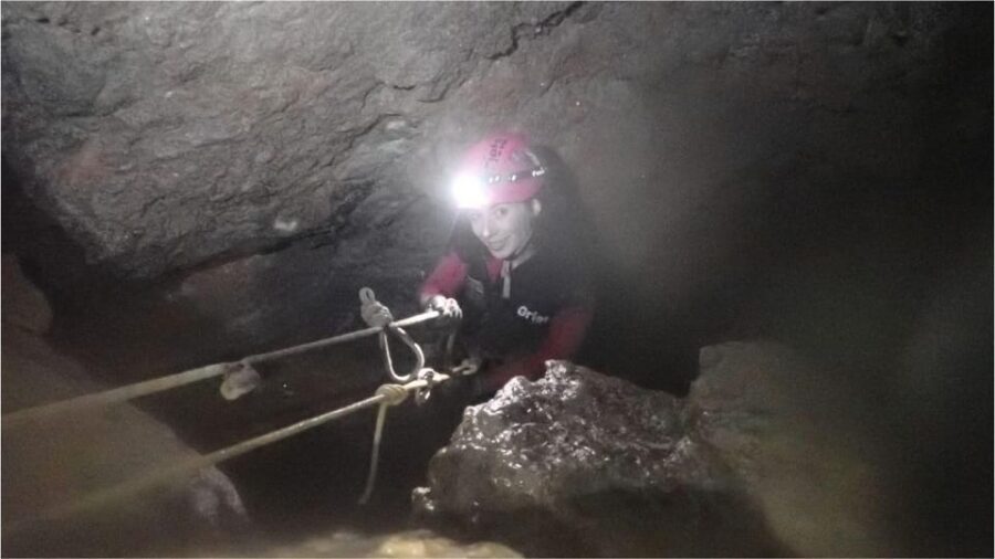 Valencia: Aquatic Caving in Sumidero de Vallada - Swimming the natural lakes inside the cave