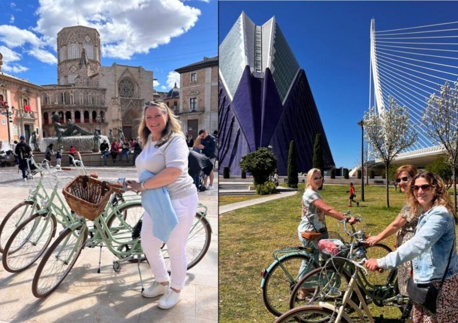 Valencia: Audioguide eng,esp,ita + Bike All Day - Route breakdown you can actually plan: morning, lunch, afternoon, return