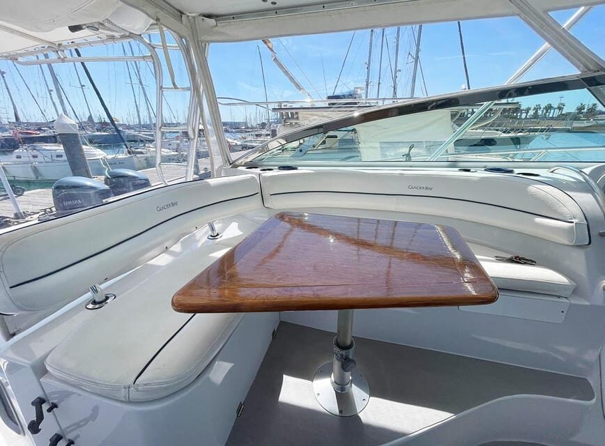 Valencia: Breakfast Brunch on a boat tour | food and drinks - Onboard comfort: sunbeds, Bluetooth music, and the sea