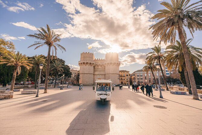 Valencia by Tuk Tuk i: Private tour 1 or 2 hours explore the city - The City of Arts and Sciences loop: Hemisfèric to Palau de les Arts