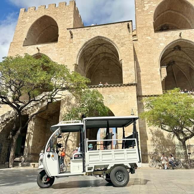Valencia: Full Tuk Tuk Tour 2H - Mestalla Stadium panoramic views without the long detour