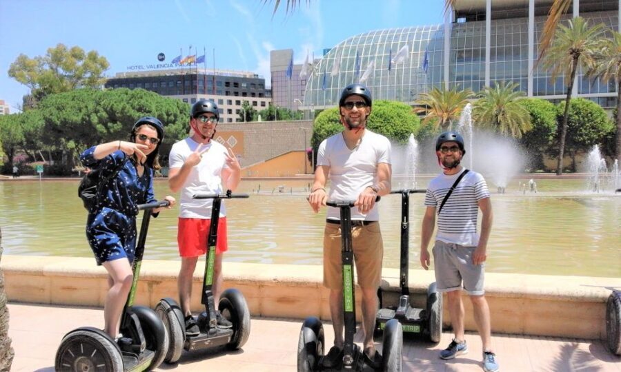 Valencia: Gardens and recreation Segway Tour - Training on the Segway: the part that makes or breaks your comfort