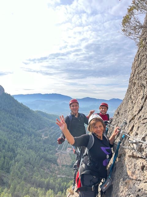 Valencia: Guided Via Ferrata Experience - Suspension bridges: balance with a view, not chaos