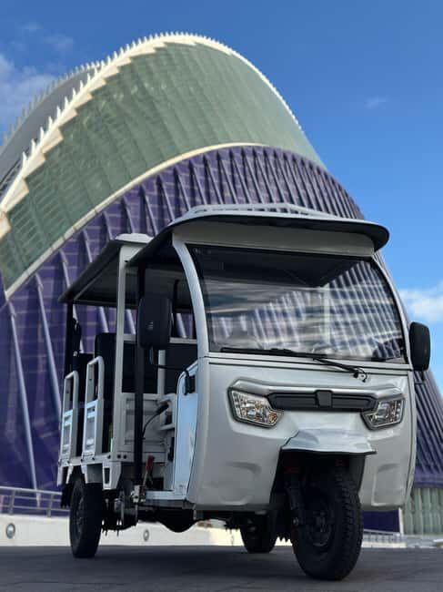 Valencia: Historical Tour by Tuk Tuk 1H - The stop-by-stop route: what each moment is for