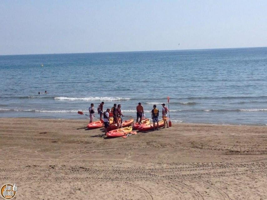 Valencia: Kayak Excursion - From Marina Real to Malvarrosa: how the 2 hours actually play