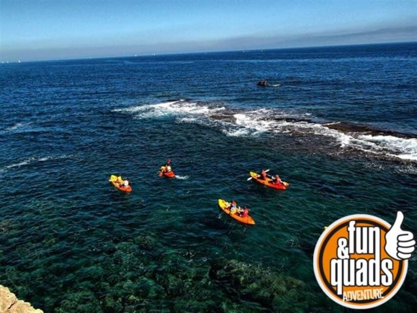 Valencia: Kayak Excursion - Stop at Malvarrosa with snorkel masks: why expectations matter