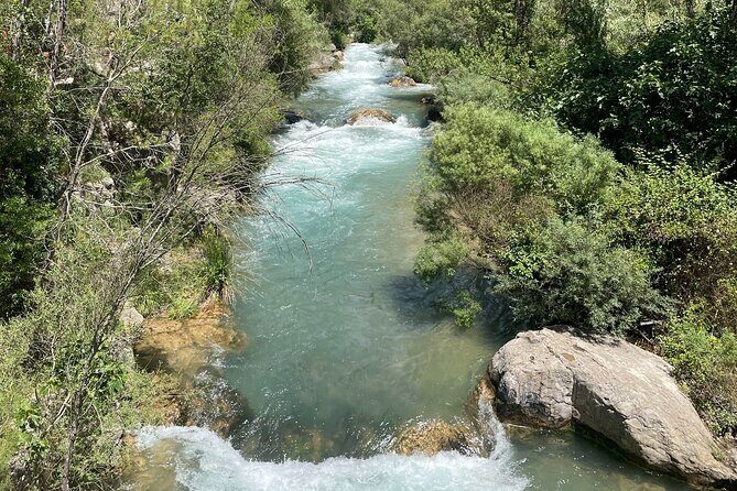 Valencia–Montanejos: Hiking/Raft/Kayak or Salto de la Novia - Fuente de los Baños de Montanejos: the thermal bathing that changes the day