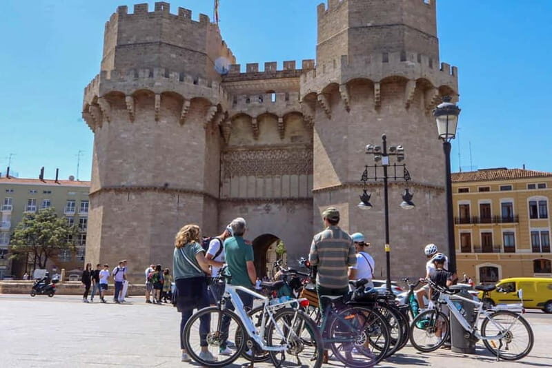 Valencia: Old Town to Modern Marvels "Premium EBike Yamaha" - Plaça de la Verge and Valencia Cathedral: the Holy Grail setting