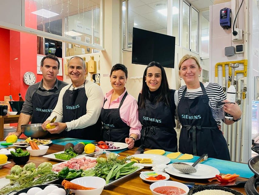 Valencia: Paella Workshop and Algiros Market Visit - Valencia Club Cocina Kitchen: How a 2.5-Hour Class Stays Fun