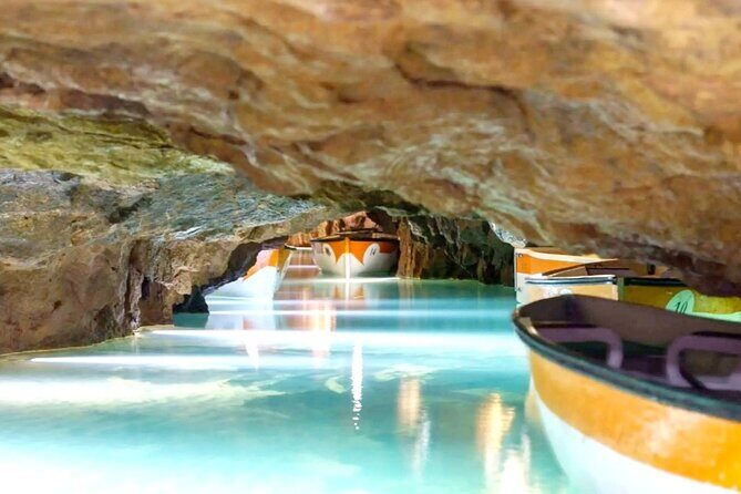 Visit to the Sant Josep Caves - The Route Inside the Caves: 800 Meters by Boat, 250 on Foot