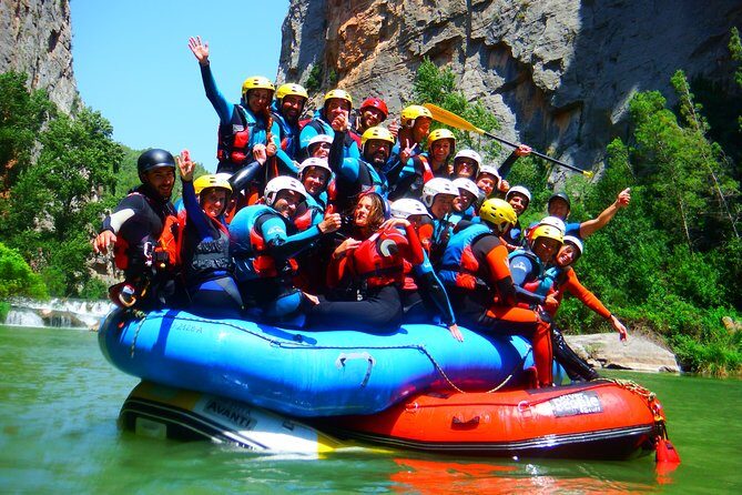 White Water Rafting - Getting Ready at Rafting Montanejos Basecamp